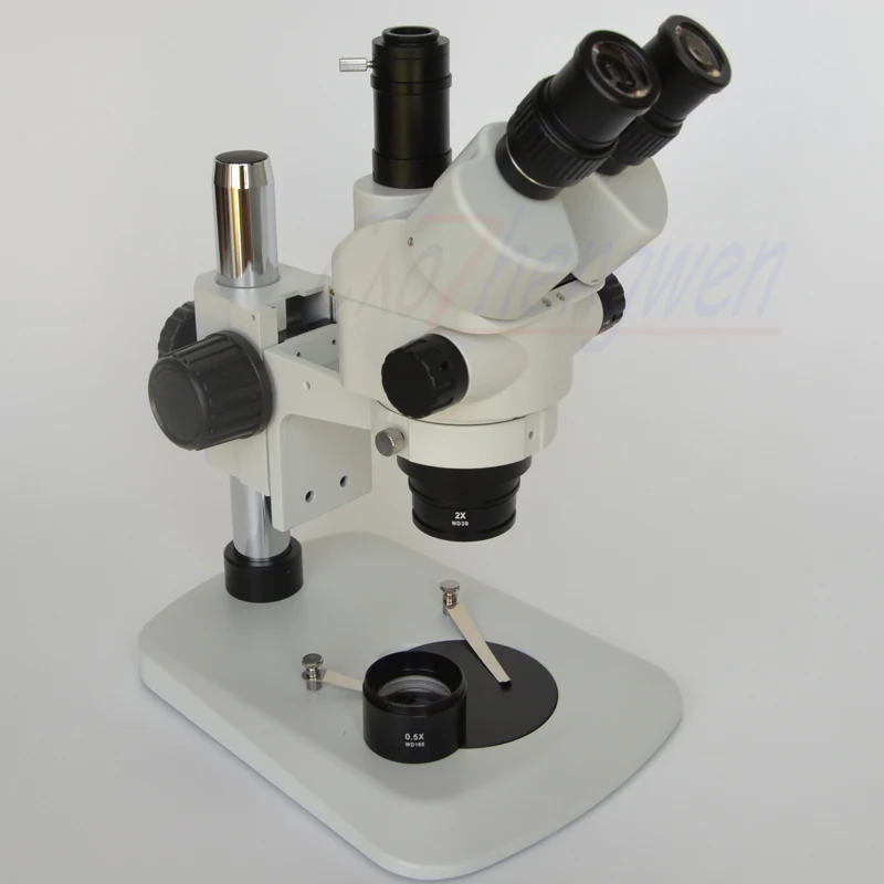 Тринокулярный микроскоп FYSCOPE 7X-45X 3 5x-90X с фокусным расстоянием | Инструменты