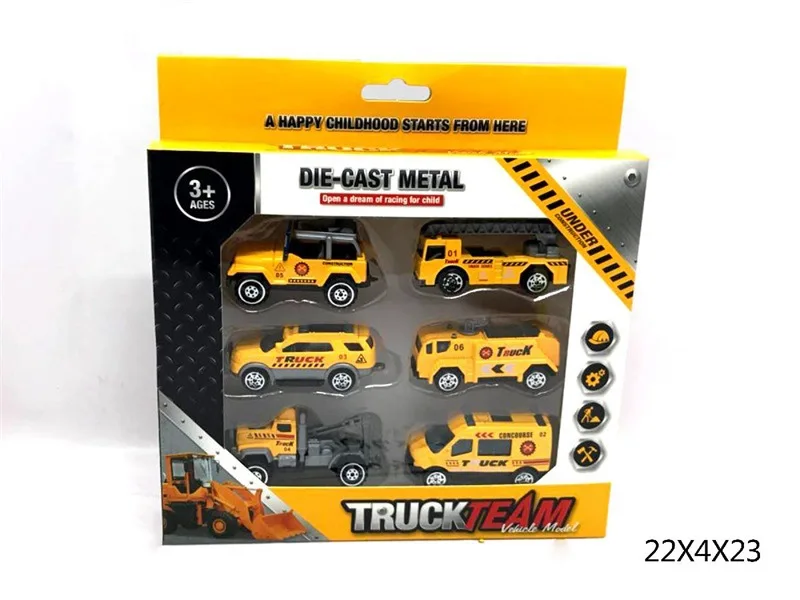 

Model Alloy Engineering Vehicle Sanitation Truck Military Model CHILDREN'S Toy Car Model New Year Hot Selling