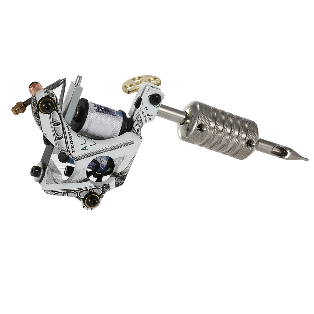 1Pc Tattoo Machine Tube Handle Grips Tip 304 Stainless Steel Tattoo Supplies Body Art Tool Tattoo Handle Machine Kit Accessories