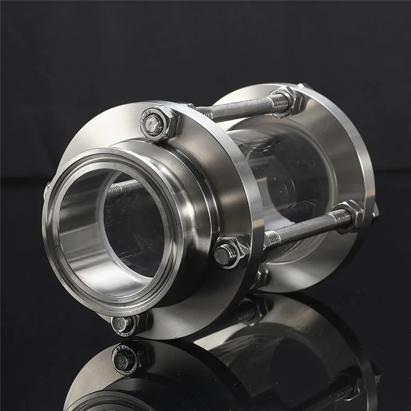 1 шт. 2 &quotTri Clamp Clover Flow Sight стеклянный диоптрий для домашнего пивоварения дневник