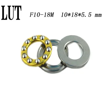 

10pcs High quality F10-18M Axial Ball Thrust Bearing 10mmX18mmX5.5mm 10*18*5.5mm Free Shipping
