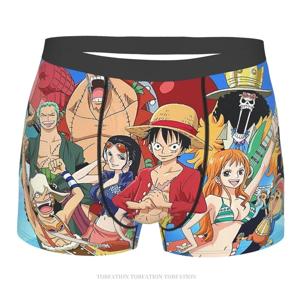 Экипировка цельная обезьянка D. Luffy аниме трусы дышащие Мужское нижнее белье