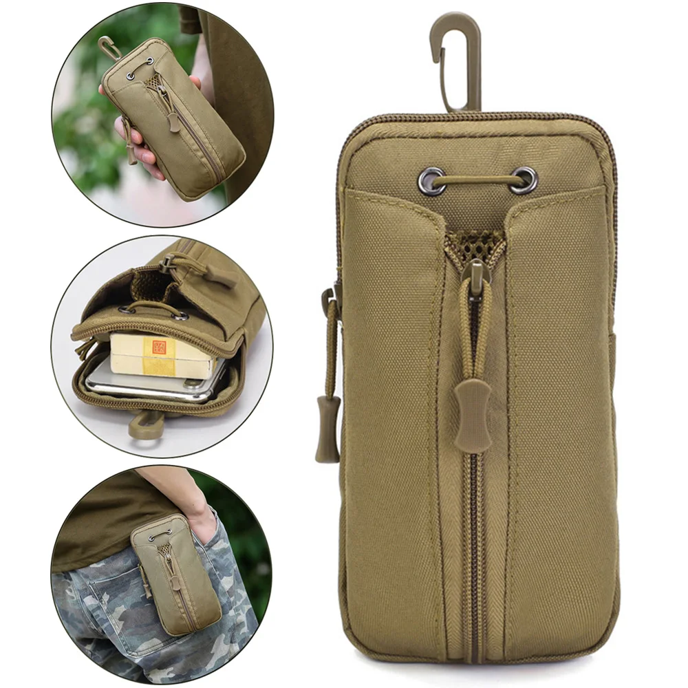 Holster Water-Bottle Molle Military Tactical Travel Pouch Kettle-Cover Phone-Packets