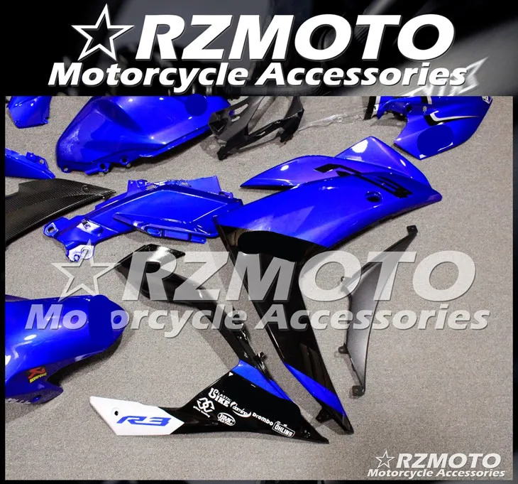 ABS мотоцикл обтекатель комплект для YAMAHA YZF R25 R3- год кузов литьевая форма Магазин № 1940