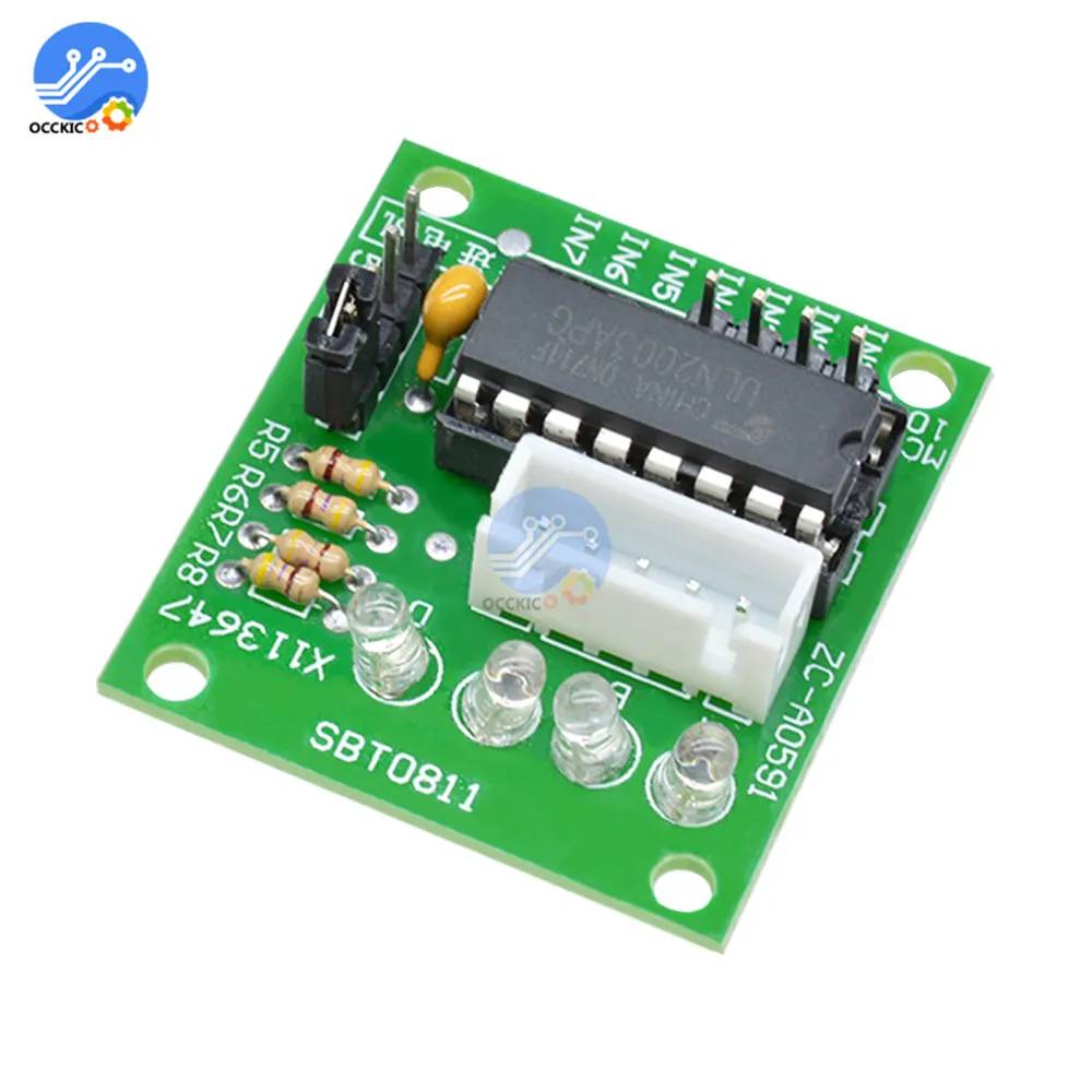 Плата драйвера ULN2003 для arduino 4 фазный шаговый двигатель постоянного тока 5 В 12 28BYJ 48