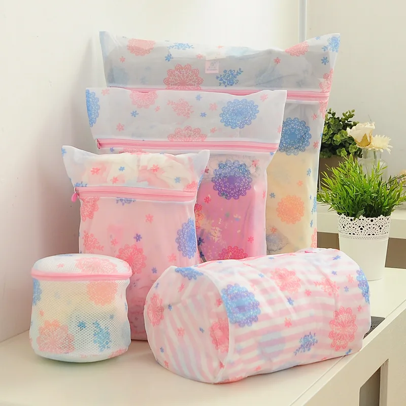 

New Style High Quality Large Size Washing Machine Fine Mesh Thick Bra Underwear Laundry Bag Japan Clothes Protective Laundry Bag