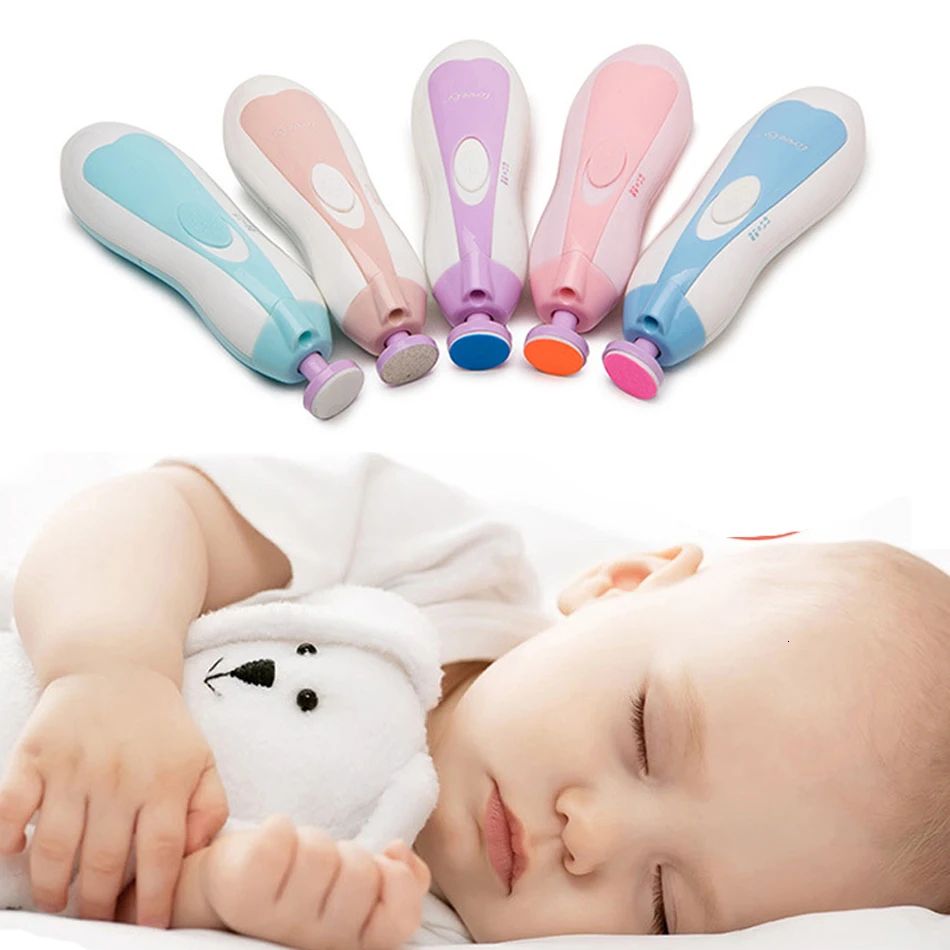 

Safe Electric Nail Clipper Cutter Baby Nail Trimmer Manicure Pedicure Clipper Cutter Scissors Kids Infant Nail Care
