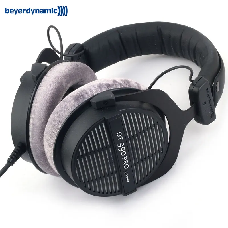 Hi Fi наушники Beyerdynamic DT 990 Pro 250 Ом профессиональные студийные головная повязка с