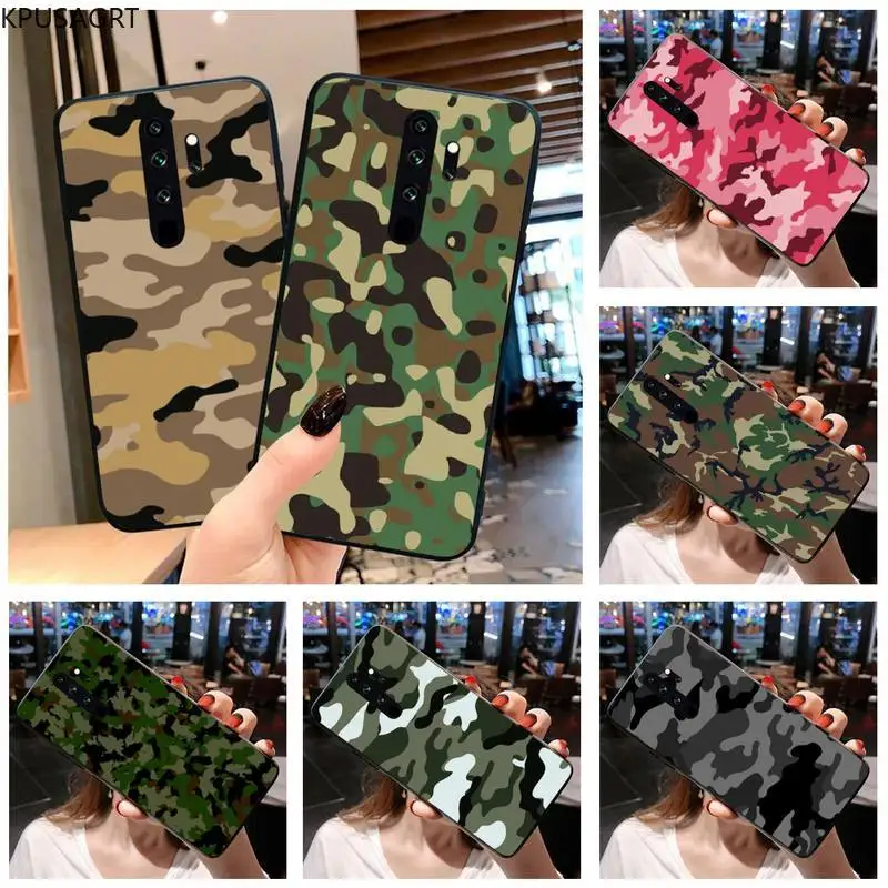 Camouflage Pattern Camo military Army Phone Case Cover for Redmi Note 9 8 8T 8A 7 6 6A Go Pro Max K20 K30 | Мобильные телефоны и