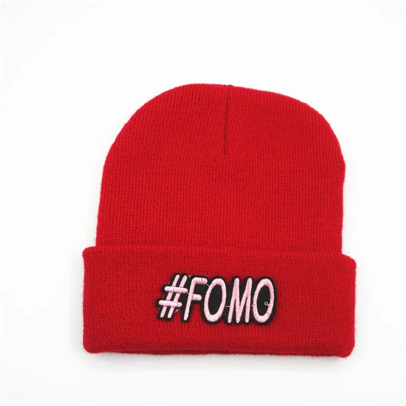 LDSLYJR letter embroidery Thicken knitted hat winter warm hat Skullies cap beanie hat for men and women 230