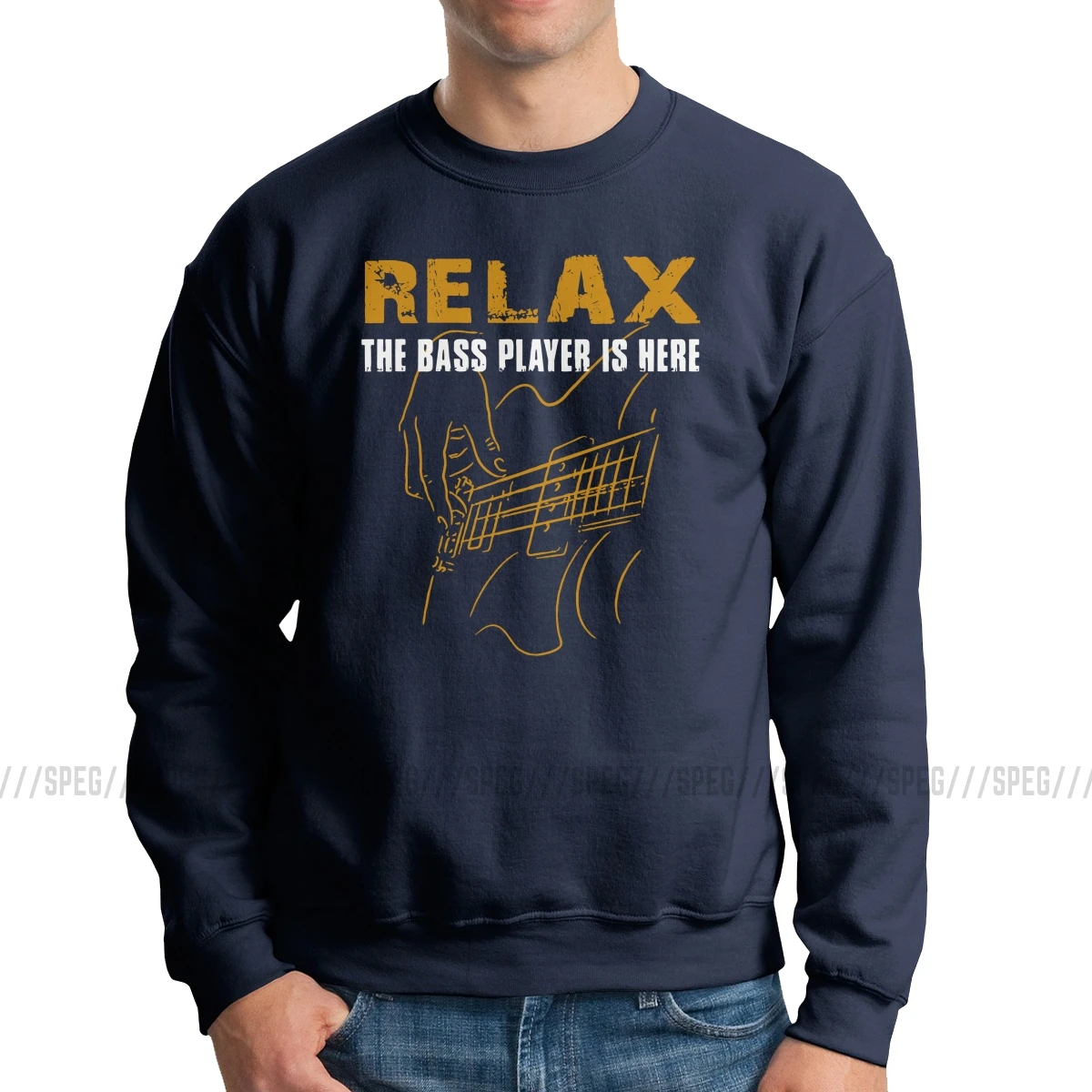 Бас PlayerRelax в бас-гитара здесь Толстовка Для мужчин Hipster хлопковый Электрический Гитары музыка пуловер, толстовки, топы