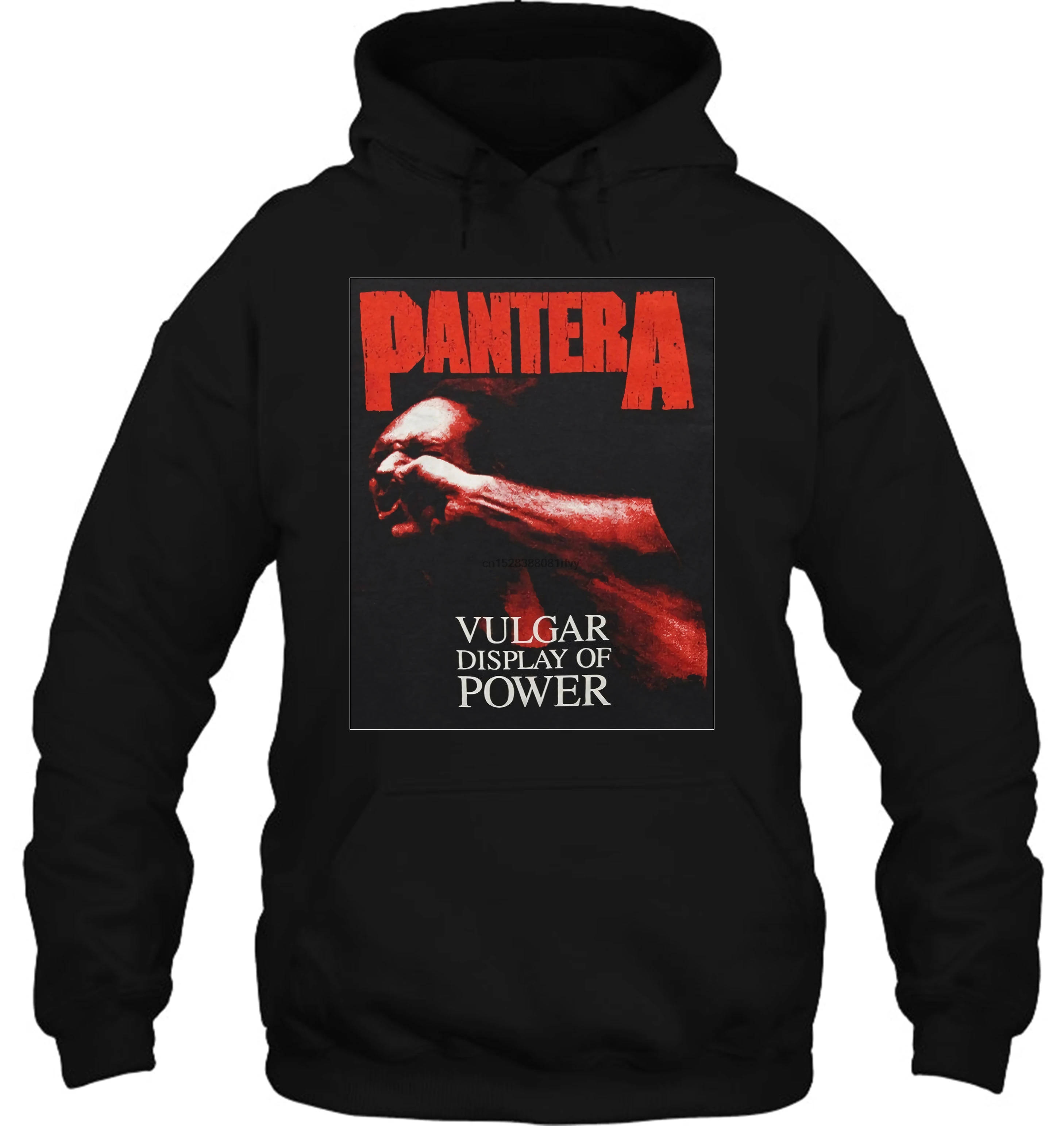Мужская толстовка Pantera мужская красная вульгарная Черная женская уличная одежда