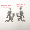 Big 2 inch Fashion ICP Etched Out Hatchet Man Juggalo Pendant Charms Stainless steel Necklace NK Link Chain 2
