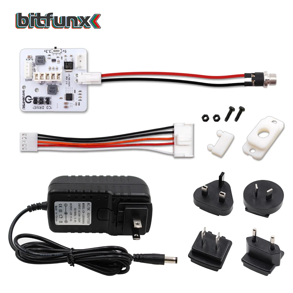 Bitfunx Saturn V2.1 PSU Power Supply 12V for SEGA Saturn Retro Video Game Console Replacement