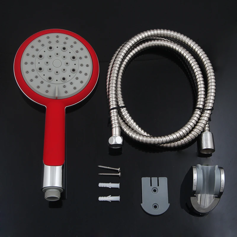 Gisha ручной душ 5 струйный патент Showerhead водосберегающий дождевой Душ высокого