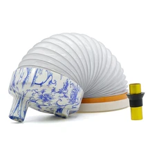 QMJHVX новая курительная переносная Пластиковая Складная Телескопическая Труба Pipas Fumar Hierba аксессуары для кальяна