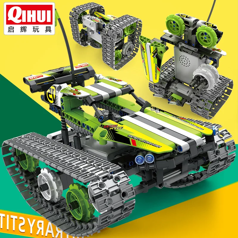 QIHUI 8015 высокотехнологичный трюковый Радиоуправляемый автомобиль Электрический