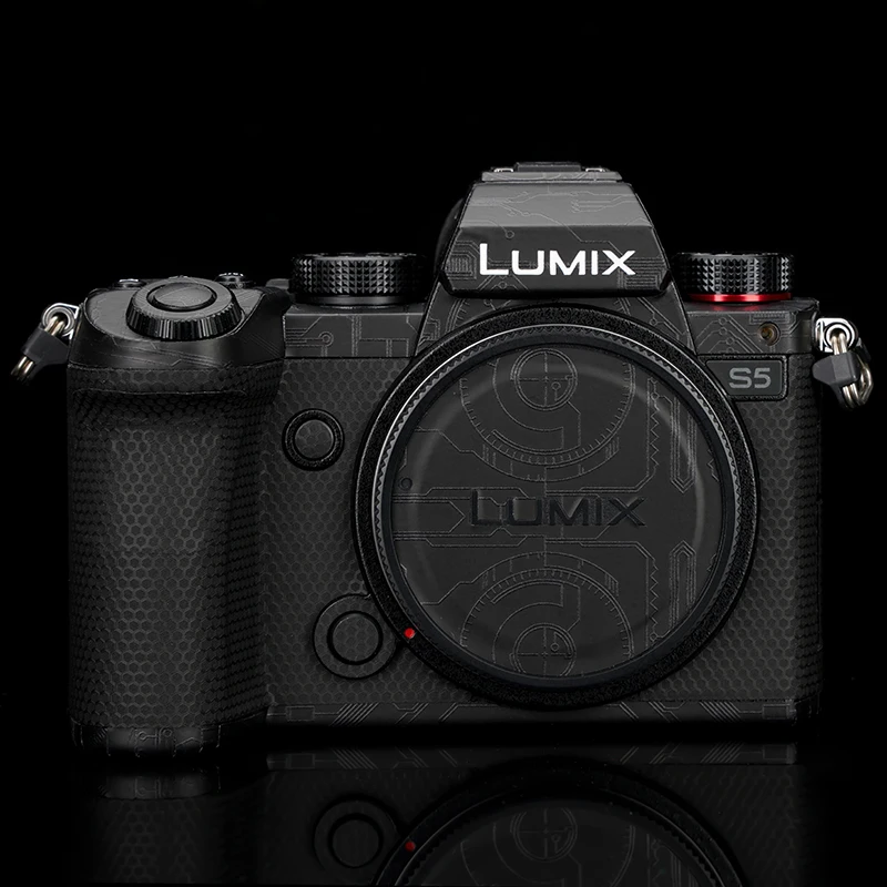 Lumix S5 Pelle Della Macchina Fotografica Di Protezione Della Pelle Della Copertura Per Panasonic Dc-S5 Decal Protector Anti-Graffio Coat Wrap 3M Viny