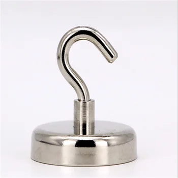 

Powerful Fishing Recovery Magnet Eyebolt Circular Ring Underwater Metal Detector Super Strong Neodymium Magnets N52 3KG-90KG