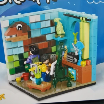 

Xingbao Future Dreamer painter Toys Gift Kids DIY Building Blocks