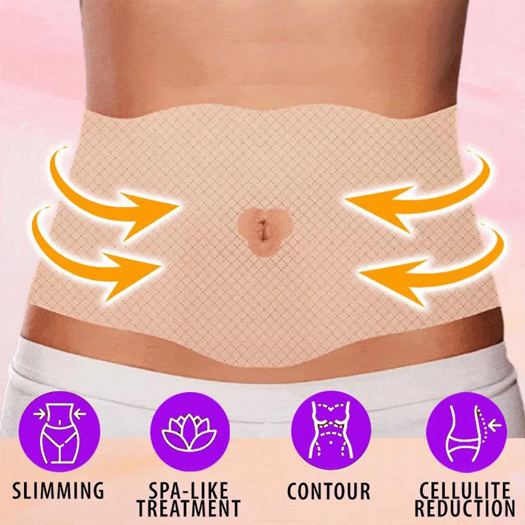 15 Days 5pc Wonder Patch Quick Slimming Belly Slim Abdomen Fat Burning Navel Stick Slimer Face Lift Tool Weight Loss | Спорт и