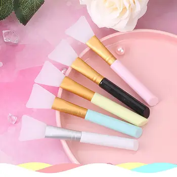 

5Pcs Silicone Cleaning Mixing Brush UV Resin Cleaning Mold Tools Jewelry Making Tools Colors Random