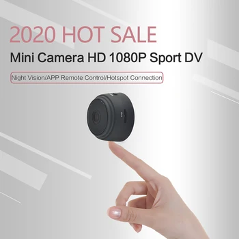 

HD 1080P Mini Camera WiFi Night Vision Motion Detection Home Surveillance
