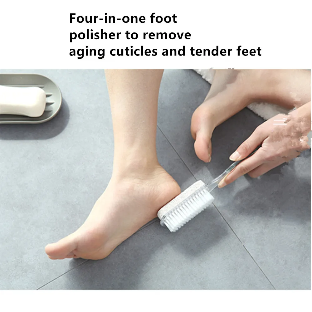 

Grinding Foot Care Exfoliating Brush Beauty Heel-sided Feet Pedicure Calluses Removing Foot File For Heels Foot Care Tools