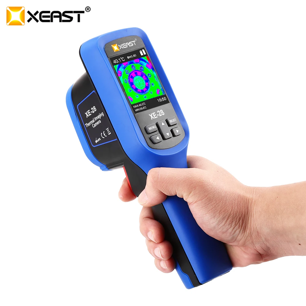 XEAST XE 28 ультра крутой и прозрачный цветной 1 3 дюймовый ЖК дисплей тепловизор
