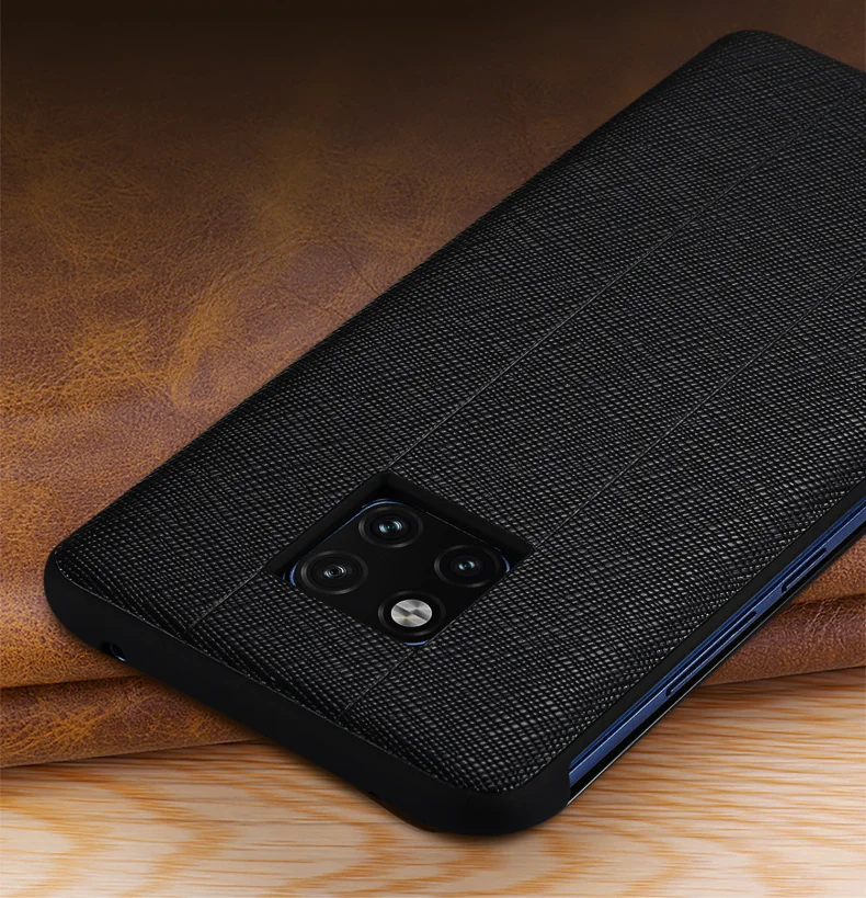 Роскошный умный чехол-книжка из натуральной кожи для huawei mate 30 20 Pro 20X20X5G 20 RS P30 Pro Роскошный тонкий защитный чехол для телефона сумка