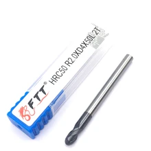 Cheap 1PC R2.0XD4X50L 2 flute CNC Milling Cutter HRC50 Tungsten Steel Ball Nose End Mill Solid Carbide Ball Nose Cutting Tools Cheap 1PC R2.0XD4X50L 2 flute CNC Milling Cutter HRC50 Tungsten Steel Ball Nose End Mill Solid Carbide Ball Nose Cutting Tools