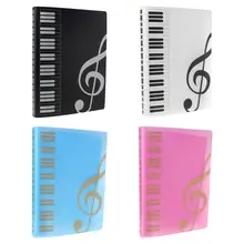 40 Pages A4 Size Piano Music Score Sheet Document File Folder Storage Organizer L29K