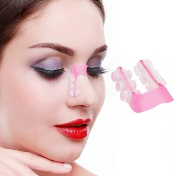 

1PC Magic Nose Up Lifting Clip Nose Shaper Nose Slimming Device Painless Nose Bridge Straightening Nose Beauty Clip(Pink)