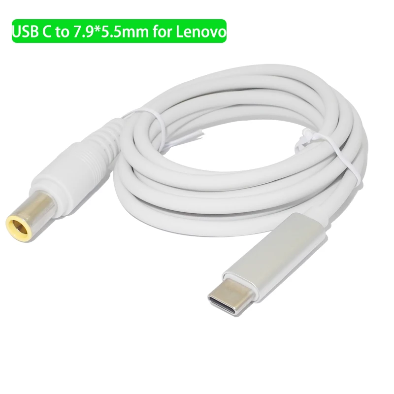 USB Type C PD зарядный кабель шнур для Lenovo Thinkpad E420 E430 T61 Z60T T60 T420 T430 T500 блок питания