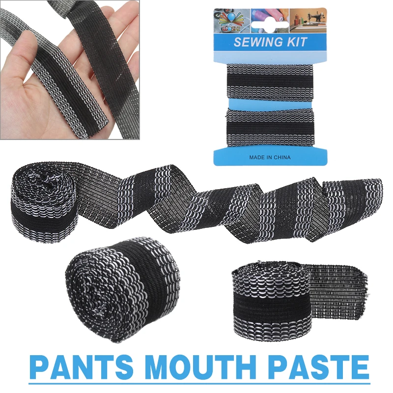 Borde de pantalones vaqueros, pasta autoadhesiva para el hogar, suministros de manualidades de costura, cinta rizadora de boca para pantalones cortos|Materiales de - AliExpress