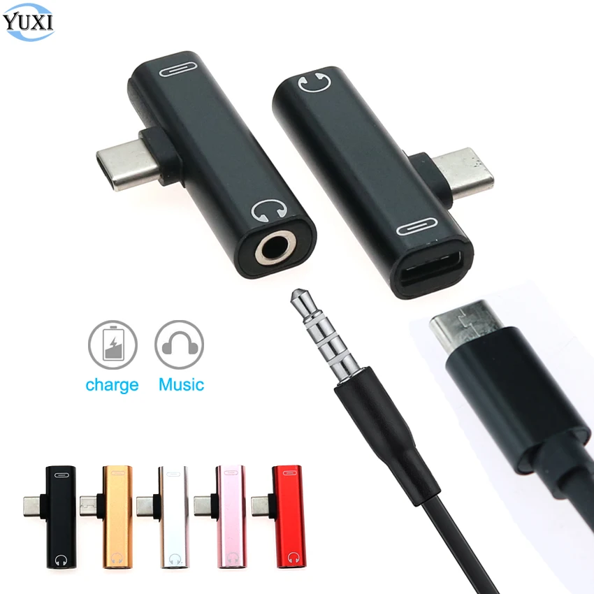 2 1 Type C 3.5mm Audio Adapter  Type C 3.5mm Xiaomi Mix 2 - 2 1 Type C  3.5mm Jack - Aliexpress