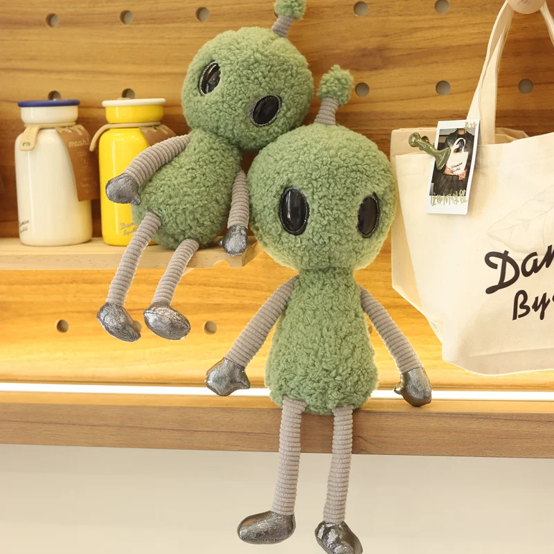 

Cartoon Science Fiction Figure Alien Filled Plush Toy Soft Planet Creature ET Stuffed Doll Kids toy Home Decoration Gift