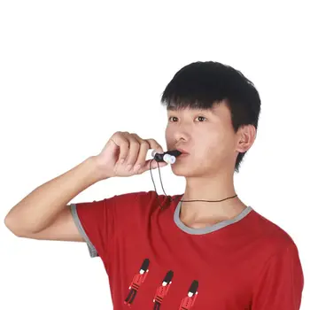 

Outdoor Plastic Orff Instruments Multifunction Whistle Pendant For Outdoor Survival Emergency Mini size whistles