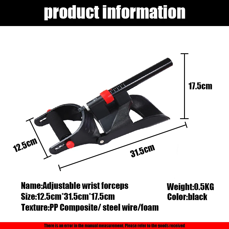 Online Einstellbare Power Hand Grip Arm Trainer Einstellbare Unterarm Hand Handgelenk Übungen Trainer Handgelenk stärkungsmittel ball Grip Bodybuilding Fitness