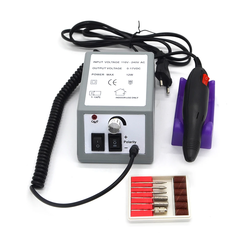 

20000 RPM Electric Professional Nail Drill Machine Manicure Pedicure Pen Tool Set Kit Nail Drill Bit Sanding band