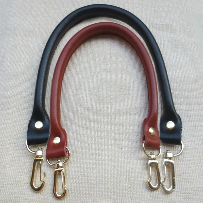 

1pc Bag Belt Detachable PU Leather Handle Women Shoulder Bag DIY Replacement Accessories Handbag Handle Strap Band 40cm