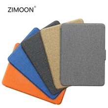 Hard-Cover Cloth-Texture Released Kindle Back J9G29R PU for All-New Smart-Case PC