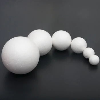 

Party Polystyrene Styrofoam Balls DIY Round Foam Ball Wedding Celebration Decorations Craft XMAS Ball
