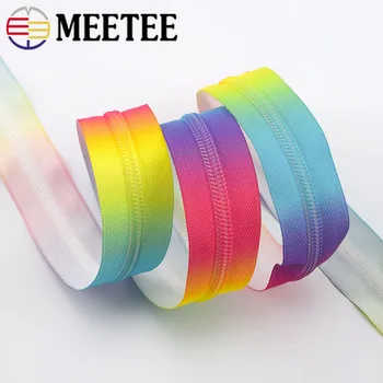 

4/8Meters 5# Printed Nylon Zippers for Sewing Handbag Travel Bag Zipper Repair DIY Jacket Clothing Garment Accessories
