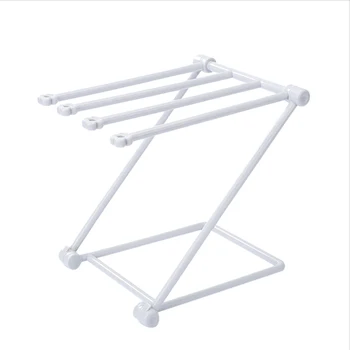 

1pc Mini Folding Cloth Storage Rack