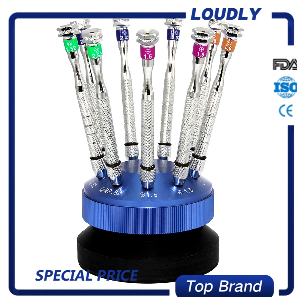Loudly brand Optical Tools Top quality Screwdriver Set A19Microscopes