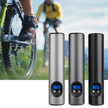 

Portable Mini Electric Inflator USB Rechargeable LCD Display Tire Air Pump LED