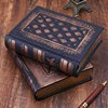 Retro Vintage Journal Diary Notebook Leather Blank Hard Cover Sketchbook Paper Stationery Travel Gift ► Photo 1/6