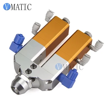 

High Quality Big Flow Stainless Steel AB Glue / Adhesive Liquid Suck Back Quick Connect Pneumatic Dispenser Valve