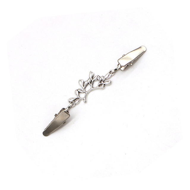 Cardigan Clip Fasteners for Clothes Clothespins Scarf Clip Brooch Sliver Pin Buckle Clip Holder Women Dress Jewelry